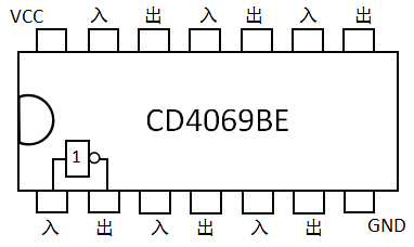 CD4069BE示意图